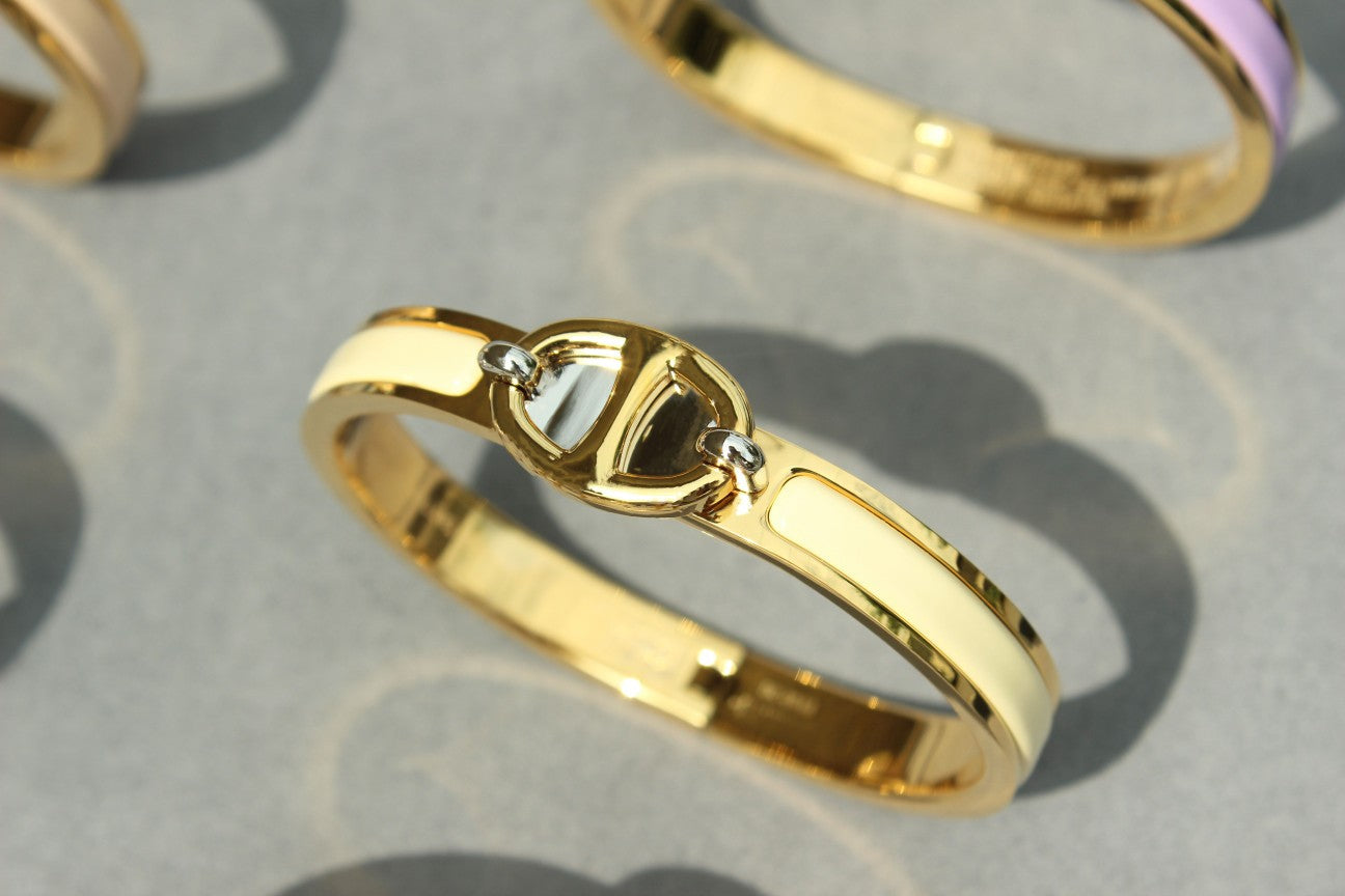 [baslovejewels]CLIC CHAINE GOLD BRACELET