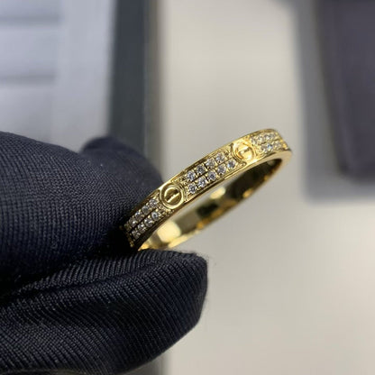 [baslovejewels]LOVE RING 2.65MM DIAMOND