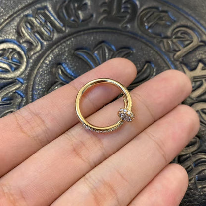 [baslovejewels]JUSTE RING 1.8MM GOLD DIAMONDS