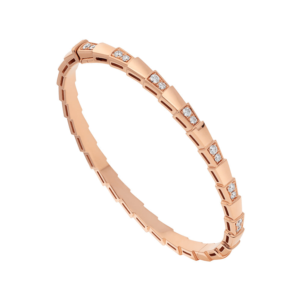 [baslovejewels]SERPENTI SMALL BRACELET PINK GOLD DIAMOND