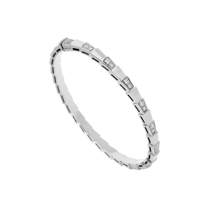 [baslovejewels]SERPENTI BRACELET SILVER DIAMOND