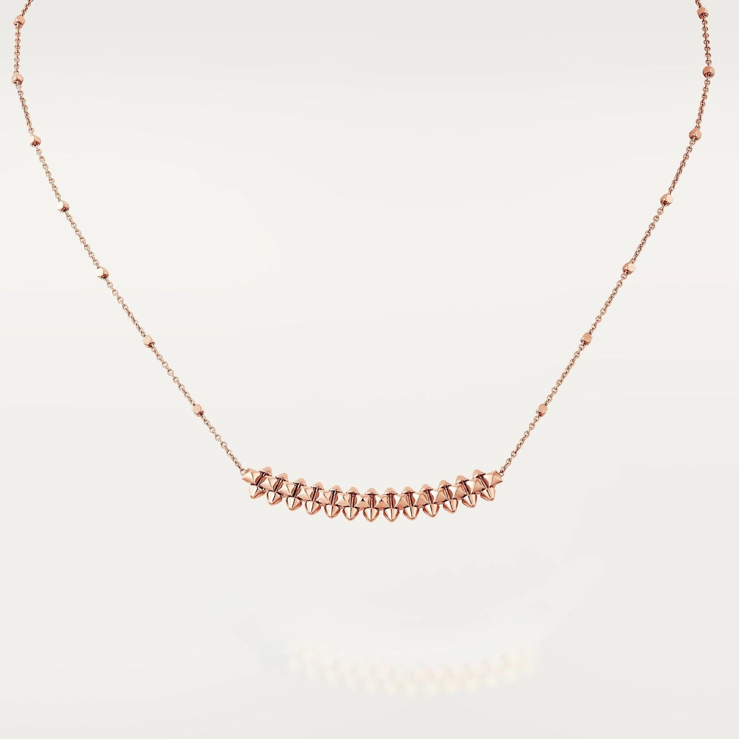 [baslovejewels]CLASH PINK GOLD NECKLACE