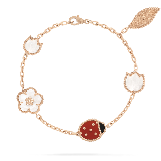 [baslovejewels]LUCKY SPRING 5 MOTIF BRACELET