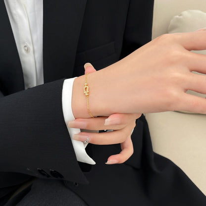 [baslovejewels]FORCE 10 SMALL CHAIN BRACELET