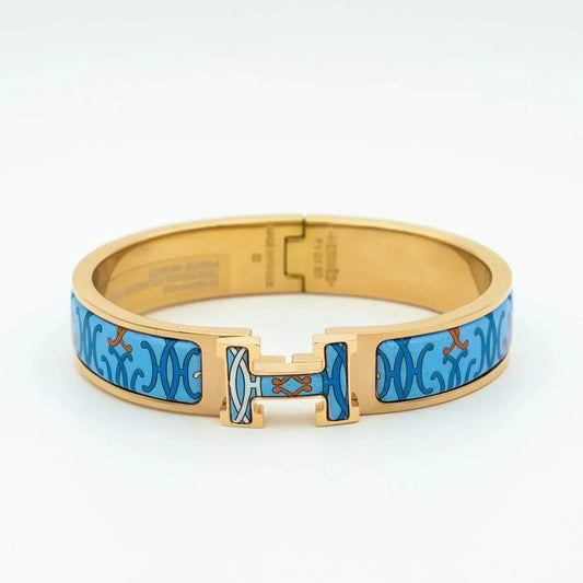 [baslovejewels]H BRACELET BLUE MULTICOLOR