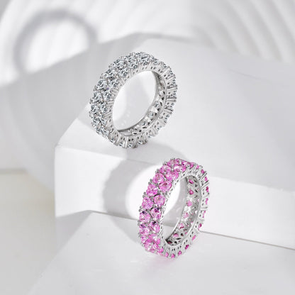 [baslovejewels]Sparkling Full Heart Ring