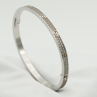 [baslovejewels]LOVE BRACELET 3.65MM DIAMOND-PAVED