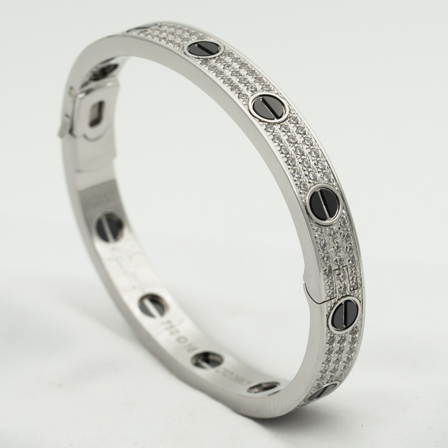 [baslovejewels]LOVE BRACELET 6.1MM DIAMOND-PAVED CERAMIC