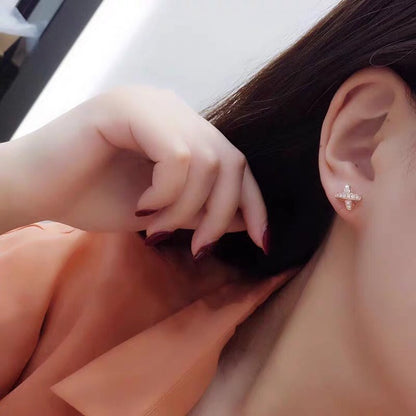 [baslovejewels]JEUX DE GOLD DIAMOND EARRINGS