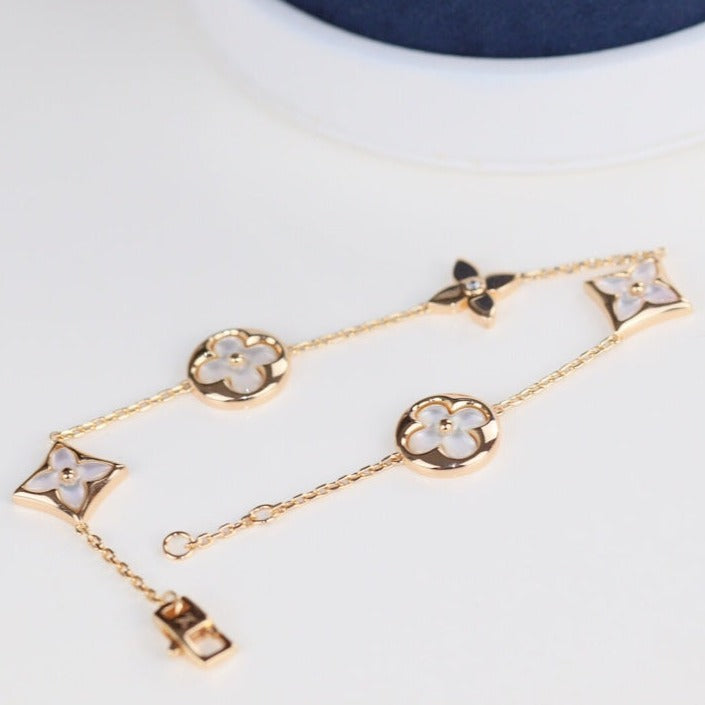 [baslovejewels]LEAF CLOVER BRACELET