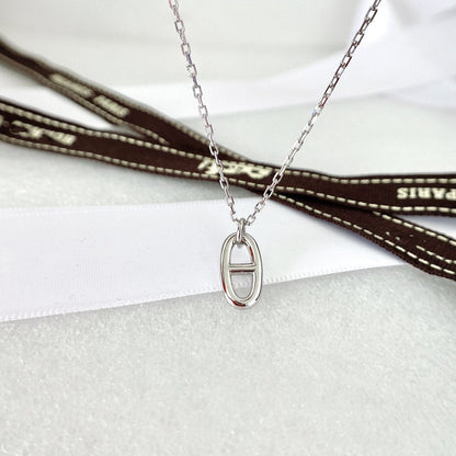 [baslovejewels]HM PIG NOSE NECKLACE