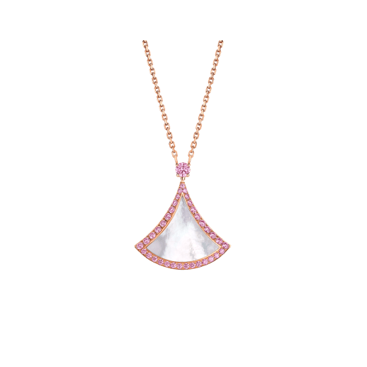 [baslovejewels]DREAM NECKLACE MOP DIAMOND PINK