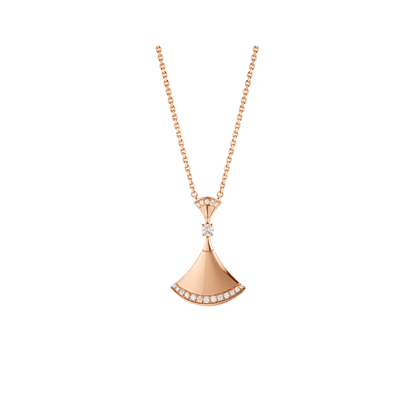 [baslovejewels]DREAM NECKLACE PINK GOLD DIAMOND