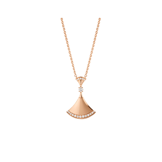 [baslovejewels]DREAM NECKLACE PINK GOLD DIAMOND