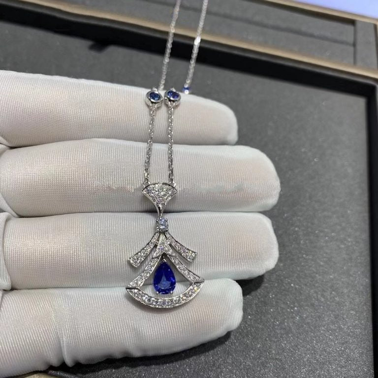 [baslovejewels]DREAM NECKLACE AGATE DIAMOND SILVER