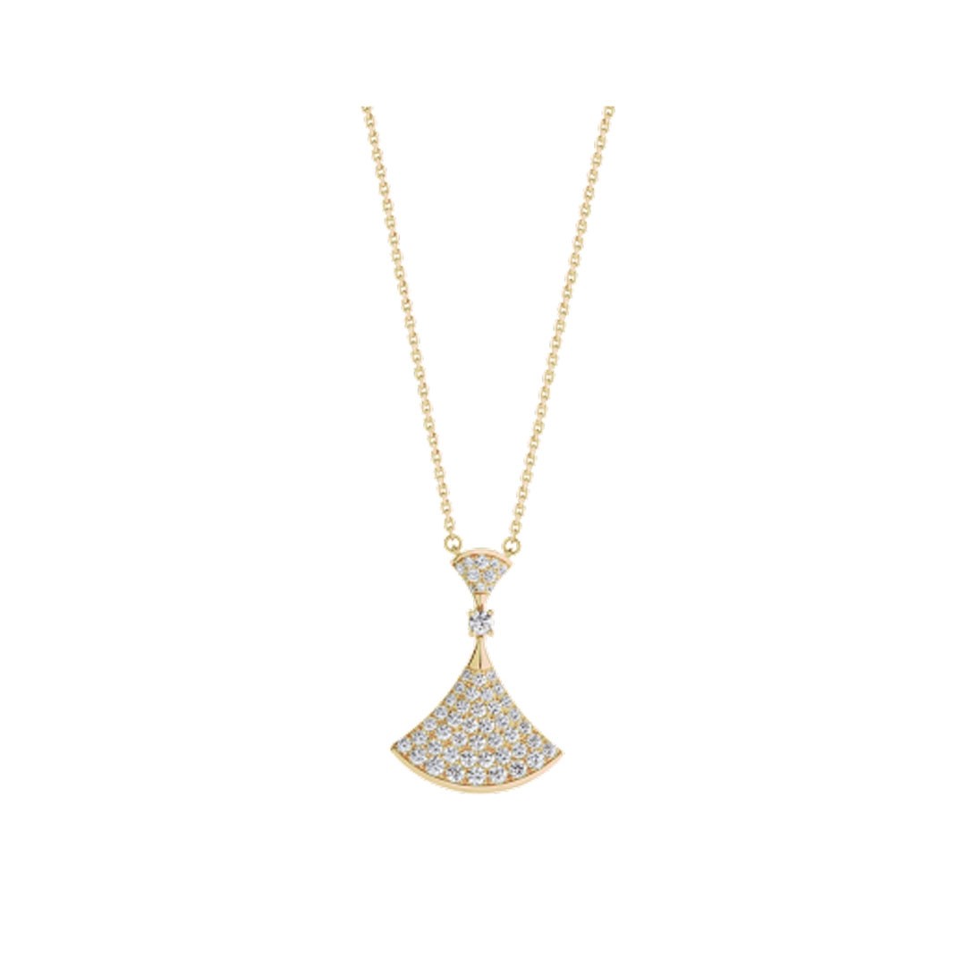 [baslovejewels]DREAM NECKLACE GOLD FULL DIAMOND