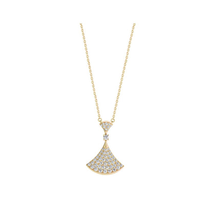 [baslovejewels]DREAM NECKLACE GOLD FULL DIAMOND