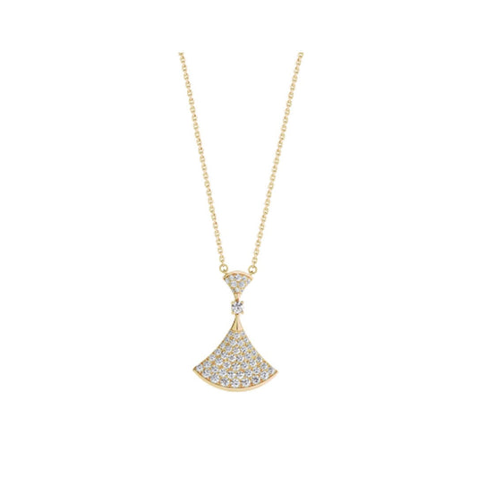 [baslovejewels]DREAM NECKLACE GOLD FULL DIAMOND