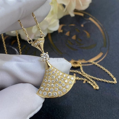 [baslovejewels]DREAM NECKLACE GOLD FULL DIAMOND