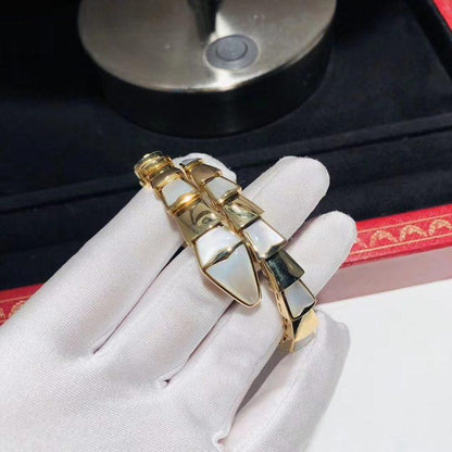 [baslovejewels]SERPENTI BRACELET MOP GOLD