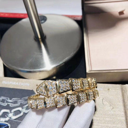 [baslovejewels]SERPENTI BRACELET 8MM GOLD DIAMOND