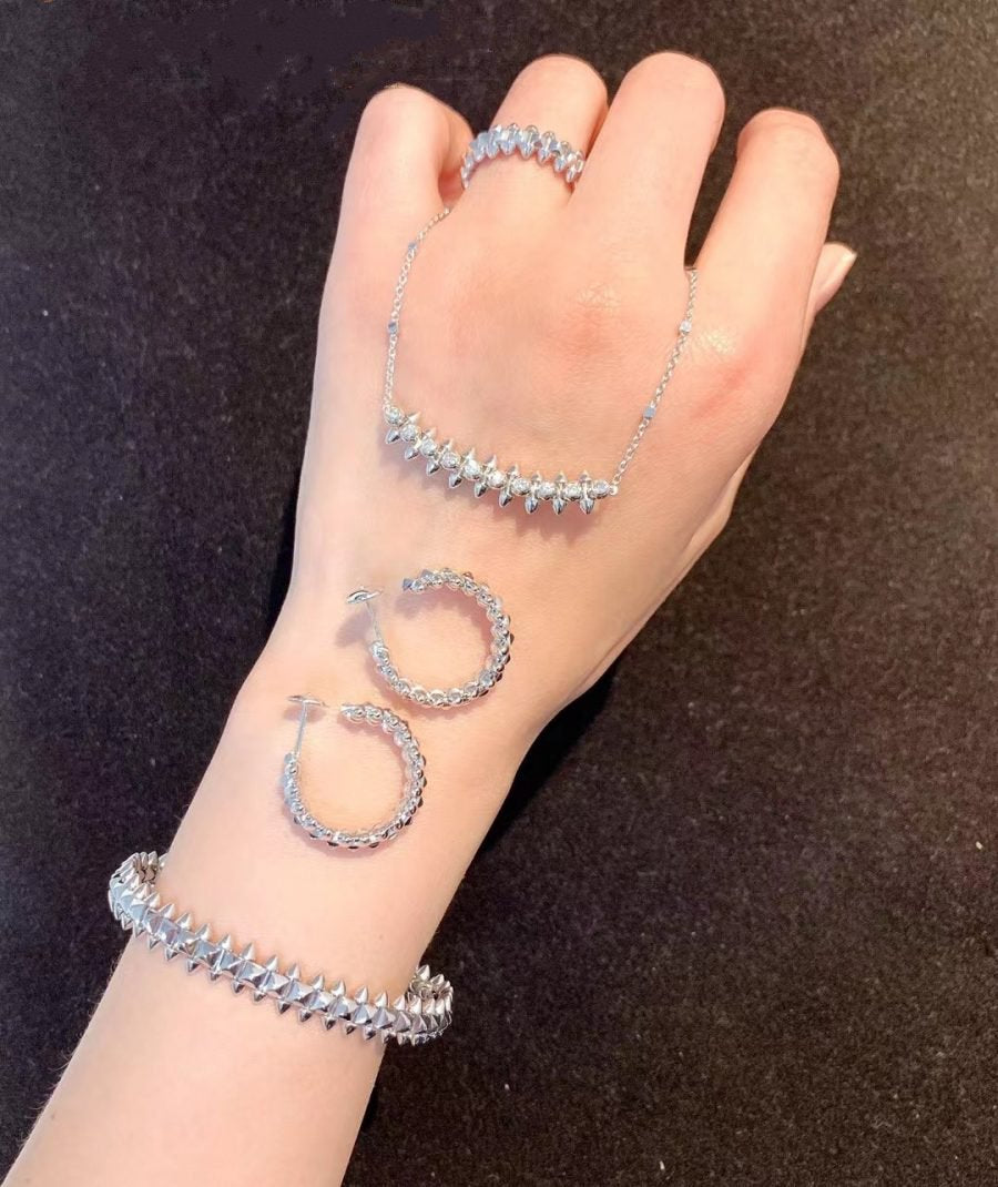 [baslovejewels]CLASH SILVER BRACELET