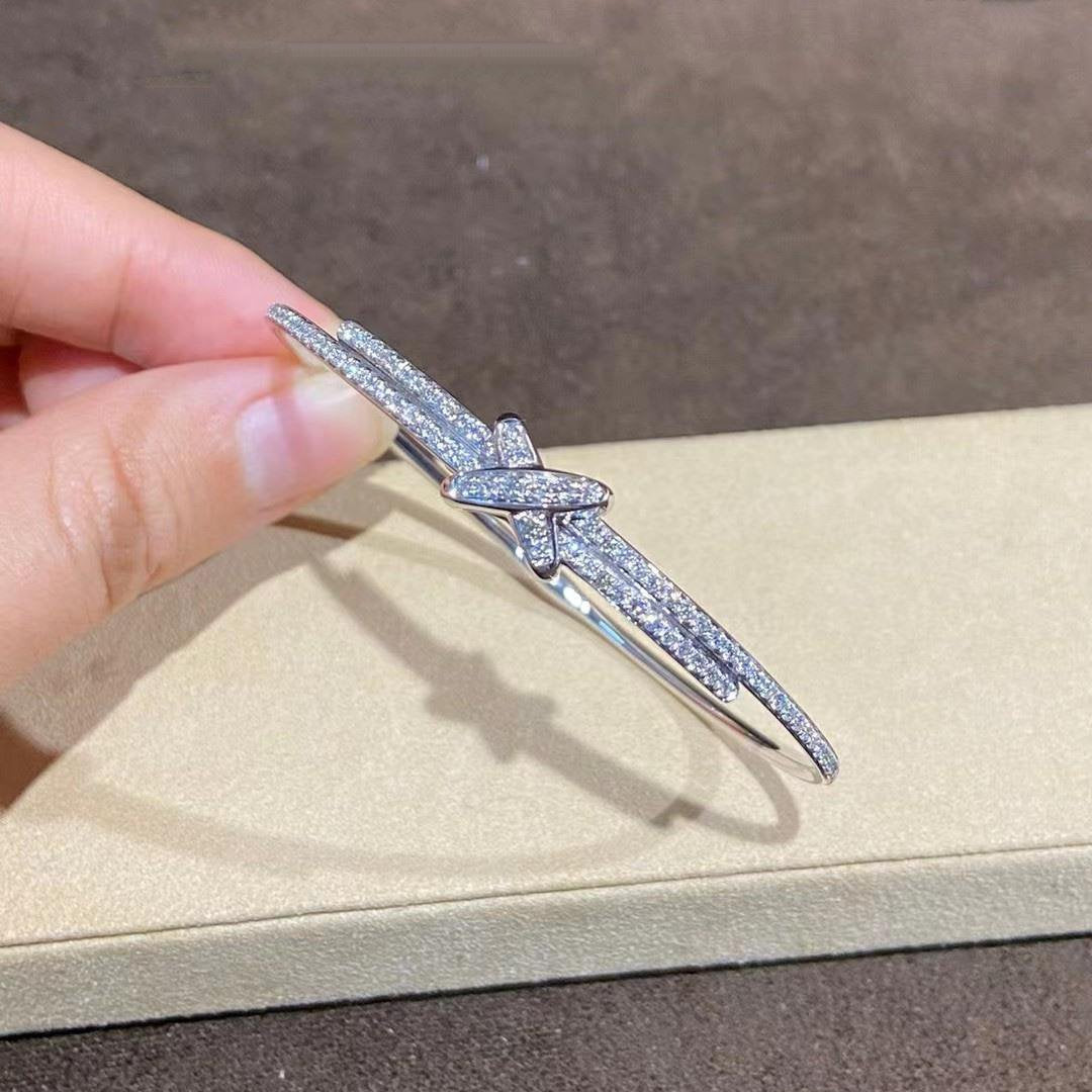 [baslovejewels]JEUX DE BRACELET DIAMONDS SILVER