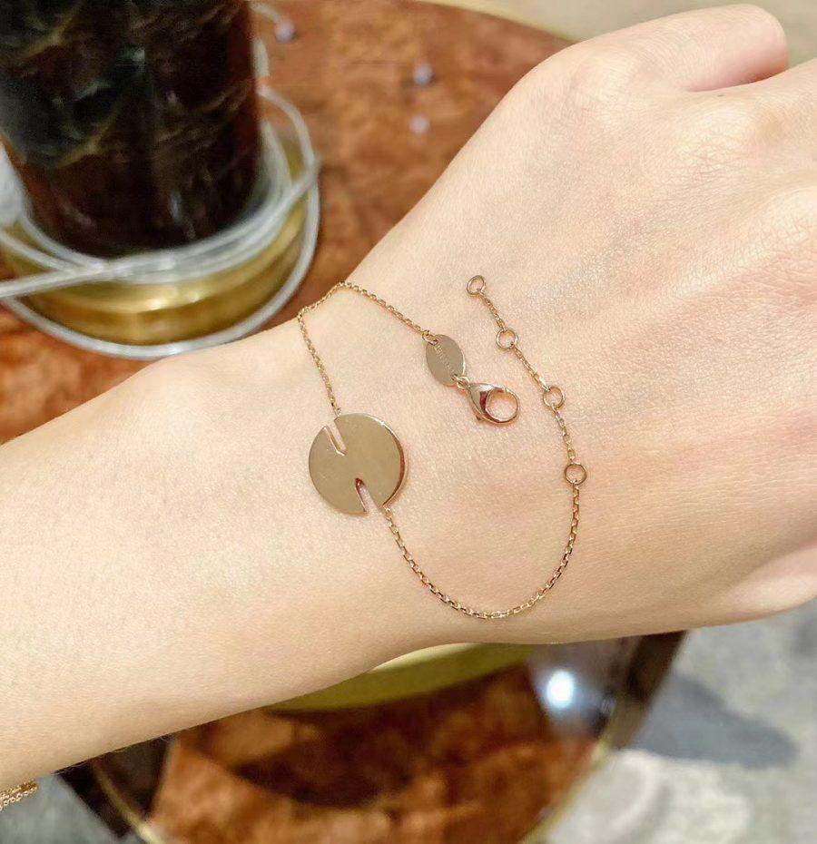 [baslovejewels]JEUX DE BRACELET MOP PINK GOLD DIAMONDS