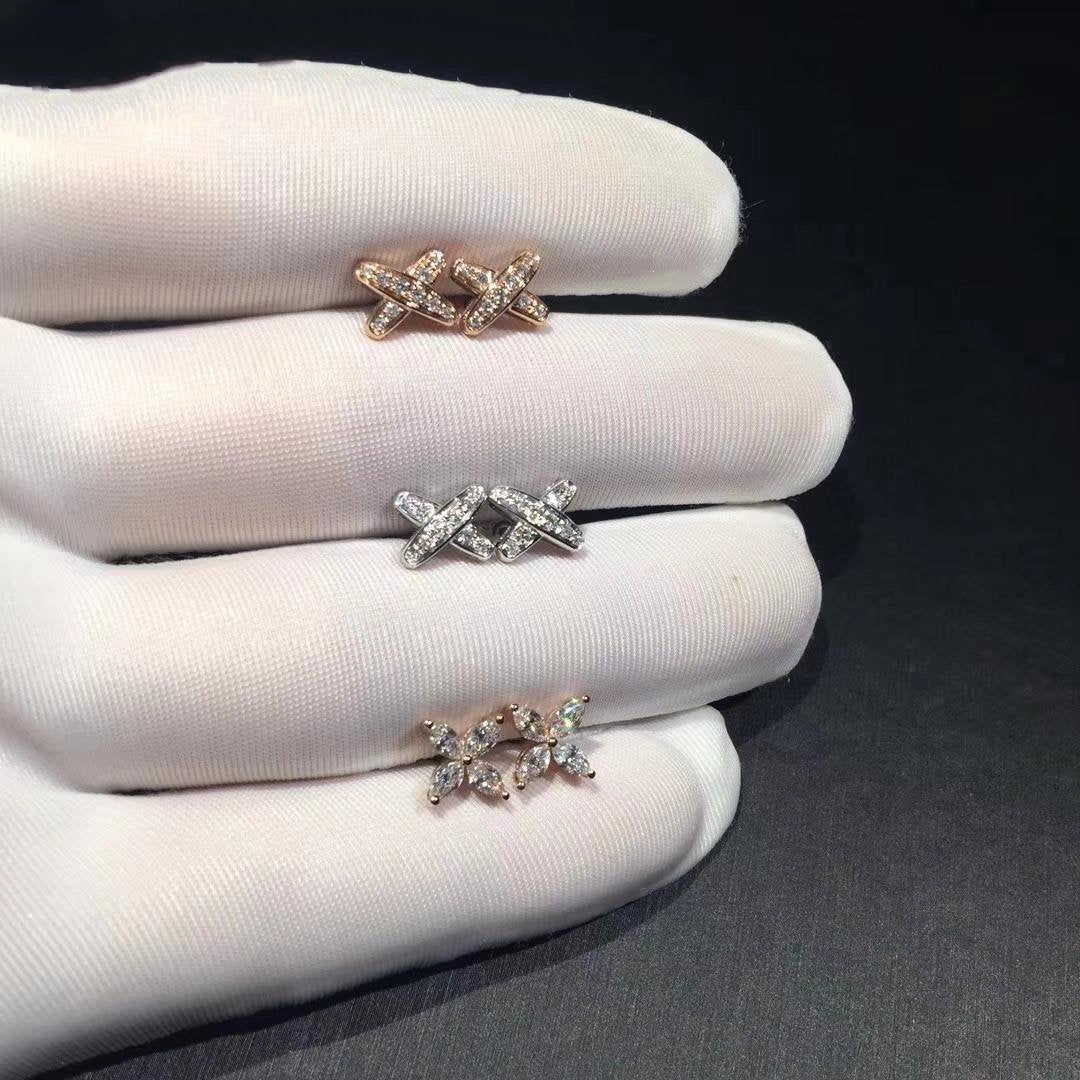 [baslovejewels]JEUX DE DIAMOND EARRINGS