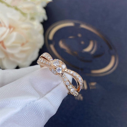 [baslovejewels]LIENS PINK GOLD DIAMOND RING