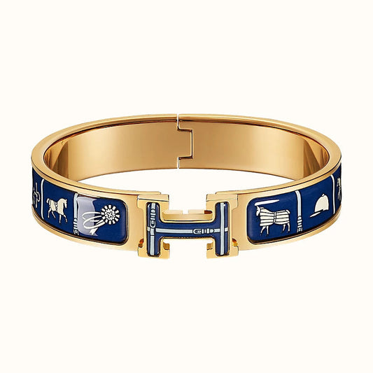[baslovejewels]H COUVERTURES DARK BLUE BRACELET