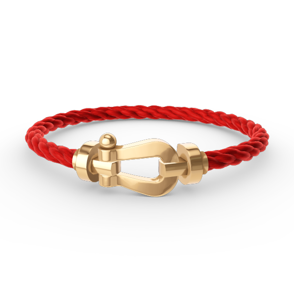 [baslovejewels]FORCE LARGE HORSESHOE NO DIAMOND BRACELET GOLD