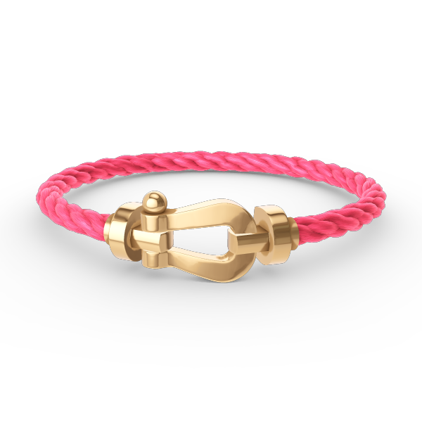 [baslovejewels]FORCE LARGE HORSESHOE NO DIAMOND BRACELET GOLD