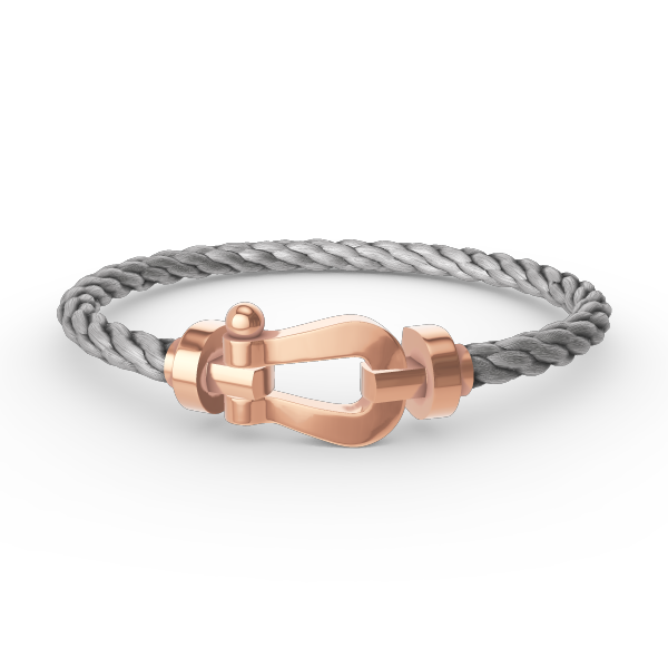 [baslovejewels]FORCE LARGE HORSESHOE NO DIAMOND BRACELET ROSE GOLD