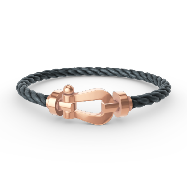 [baslovejewels]FORCE LARGE HORSESHOE NO DIAMOND BRACELET ROSE GOLD