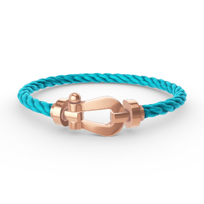 [baslovejewels]FORCE LARGE HORSESHOE NO DIAMOND BRACELET ROSE GOLD