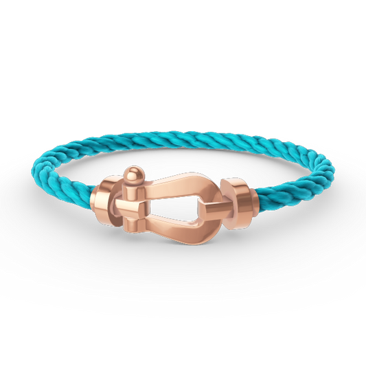 [baslovejewels]FORCE LARGE HORSESHOE NO DIAMOND BRACELET ROSE GOLD