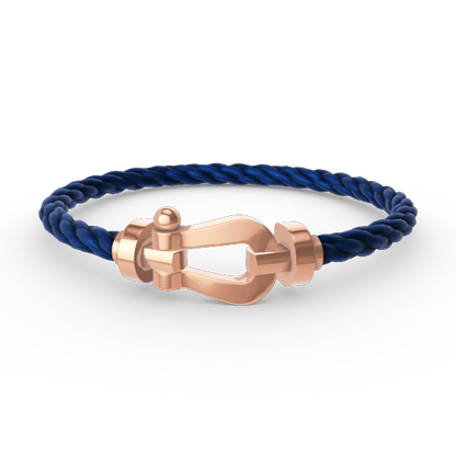 [baslovejewels]FORCE LARGE HORSESHOE NO DIAMOND BRACELET ROSE GOLD