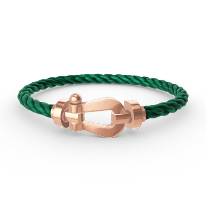 [baslovejewels]FORCE LARGE HORSESHOE NO DIAMOND BRACELET ROSE GOLD