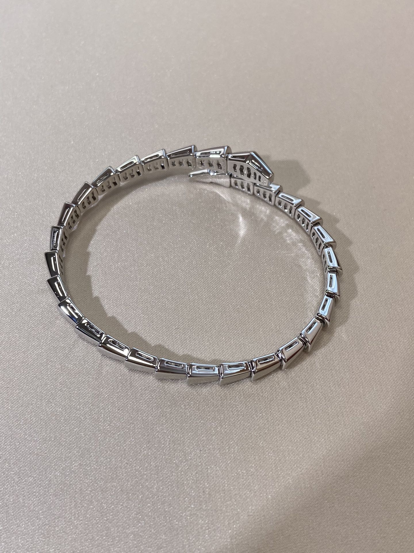 [baslovejewels]SERPENTI VIPER SILVER BRACELET