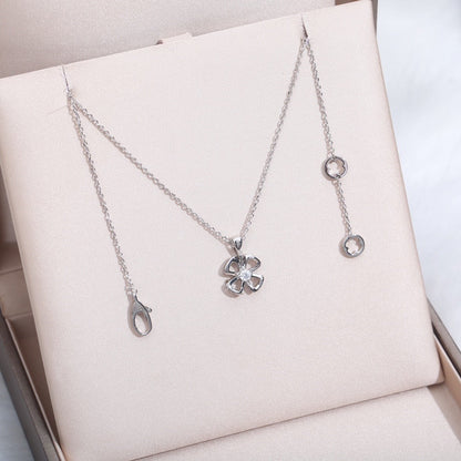[baslovejewels]FIOREVER NECKLACE DIAMOND CENTER