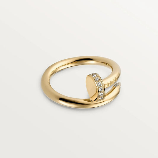 [baslovejewels]JUSTE RING 2.65MM GOLD DIAMOND